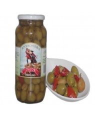 ACEITUNAS PARTIDAS "DE LA ABUELA" DE 1/4 DE GALÓN CHICÓN