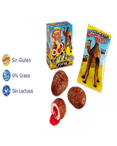 CHICLE HUEVOS CAMELLO FINI