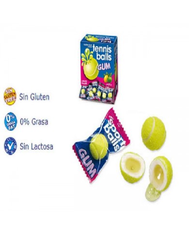 CHICLE PELOTAS DE TENNIS FINI