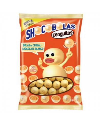 CONGUITOS CHOCOBOLAS BLANCAS