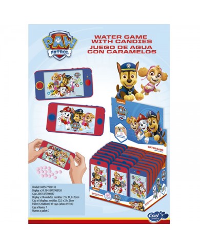 JUGUETE DE AGUA PAW PATROL