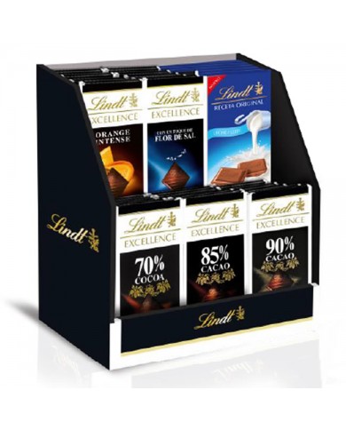 LINDT GAMA AZUL TABLETAS + EXCELLENCE