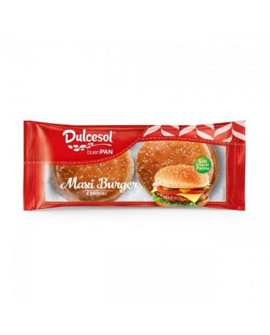 MAXI BURGUER  4U. 300Gr. DULCESOL