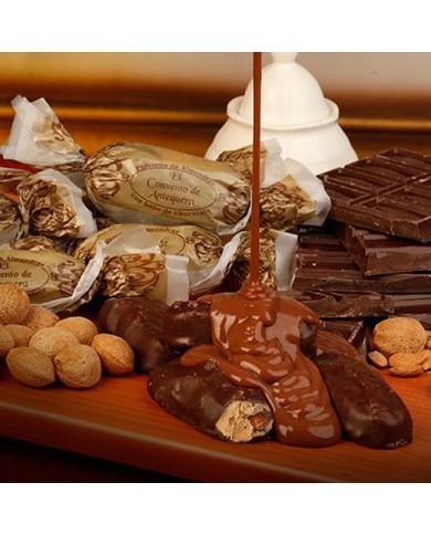 POLVORÓN BAÑADO DE CHOCOLATE