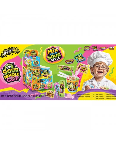 JUGUETE NOODLE CUP CANDY PICA