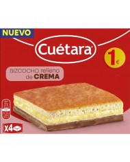 BIZCOCHO CREMA CUÉTARA